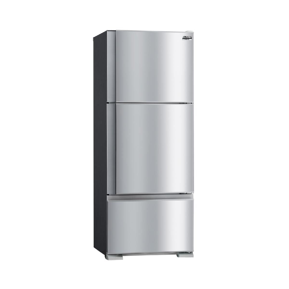 MITSUBISHI ELECTRIC ตู้เย็น 3ประตู 14.6Q สีสแตนเลส รุ่นMR-V